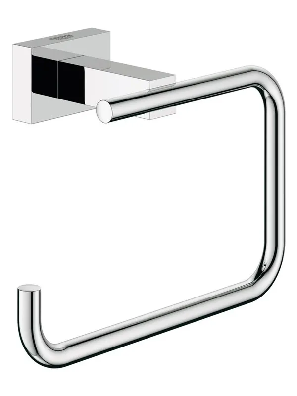 Grohe Essentials Cube Toilet roll holder, chrome