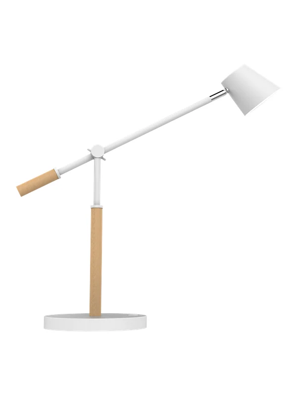 Unilux Vicky LED lampe, Hvit/tre