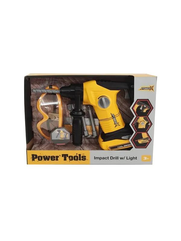 Power X Impact Drill machine w/ Light