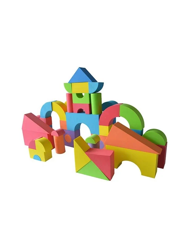 Babytrold Foam Building Bricks - 52 pieces
