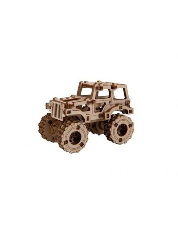 Mobimods WoodenCity Monster Truck Jeep