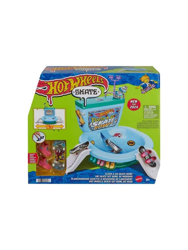 Hot Wheels Skate - Flush & Go Skate Bowl