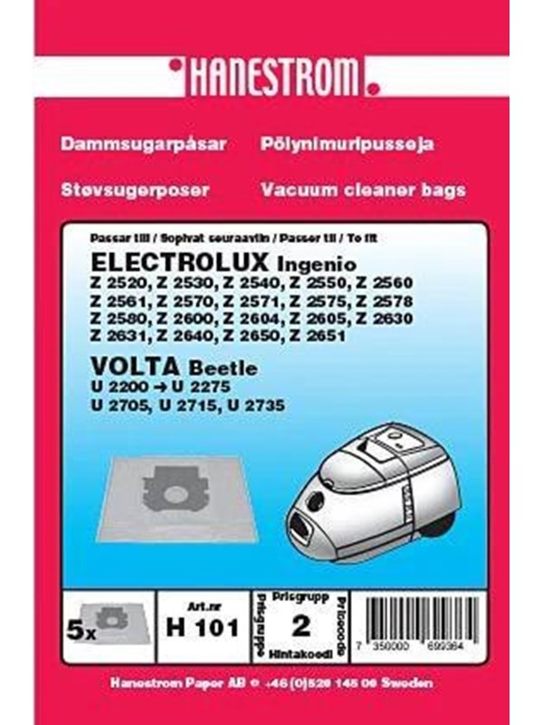 hanestroem Vacuum Cleaner Bags - 5 pcs