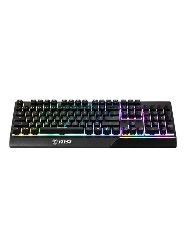 MSI Vigor GK30 - keyboard - US - Tastatur - Engelsk (USA) - Svart