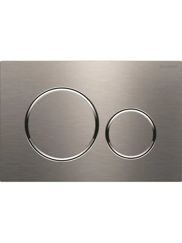 Geberit actuator plate sigma20 for dual flush stainless stee