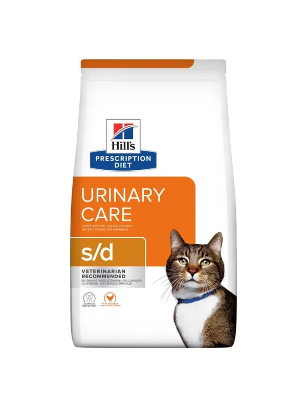 Hill's PRESCRIPTION DIET Feline Urinary Care s/d Dry cat food Chicken 3kg