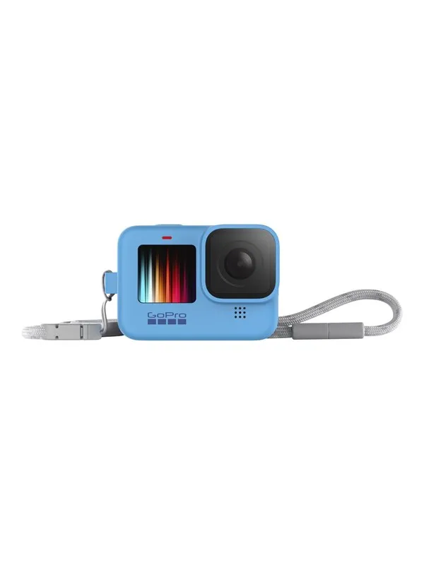 GoPro Camera Sleeve + Lanyard - Blue