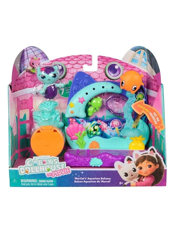 Gabby's Dollhouse Gabby's Movie Balcony - Swing & Swim - Balkong