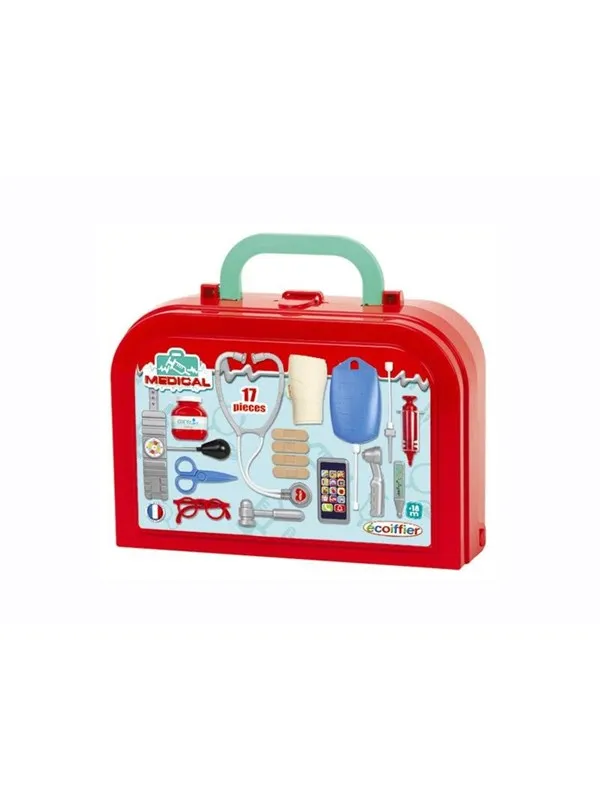 Ecoiffier Luxury Doctor's Case 17 pcs.