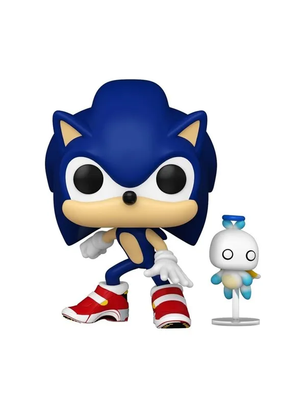 Funko! - Pop! P&B Sonic w/Chao 10cm - Figur