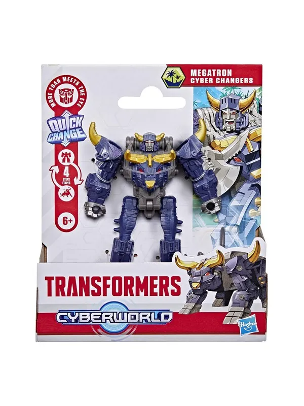 Transformers Cyberworld 4" Cyber Changer Megatron Bull