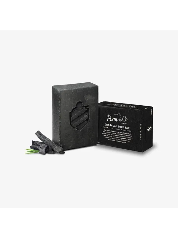 Pomp & Co. Charcoal Body Bar Soap