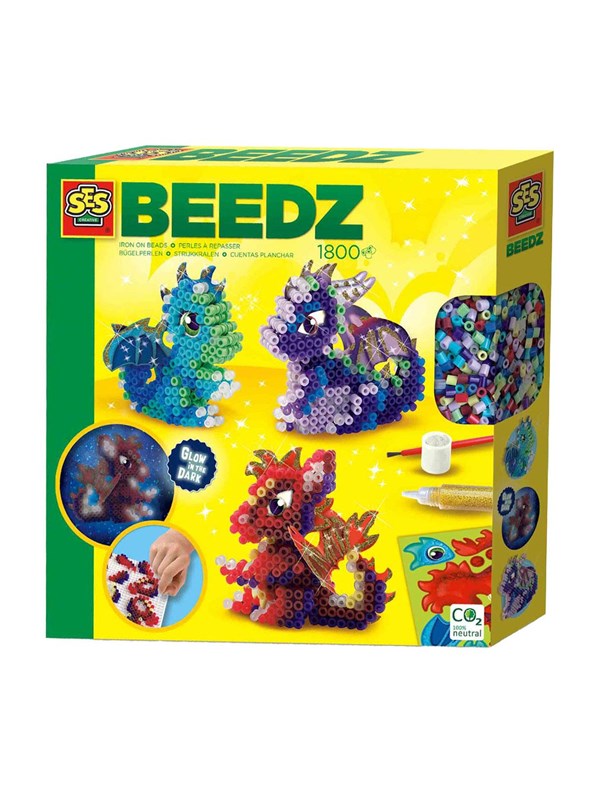 SES Creative Iron-on Beads - Dragons
