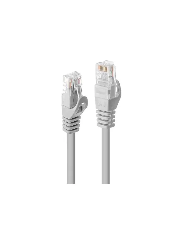 Lindy Basic patch cable - 3 m - grey - Grå - 3m