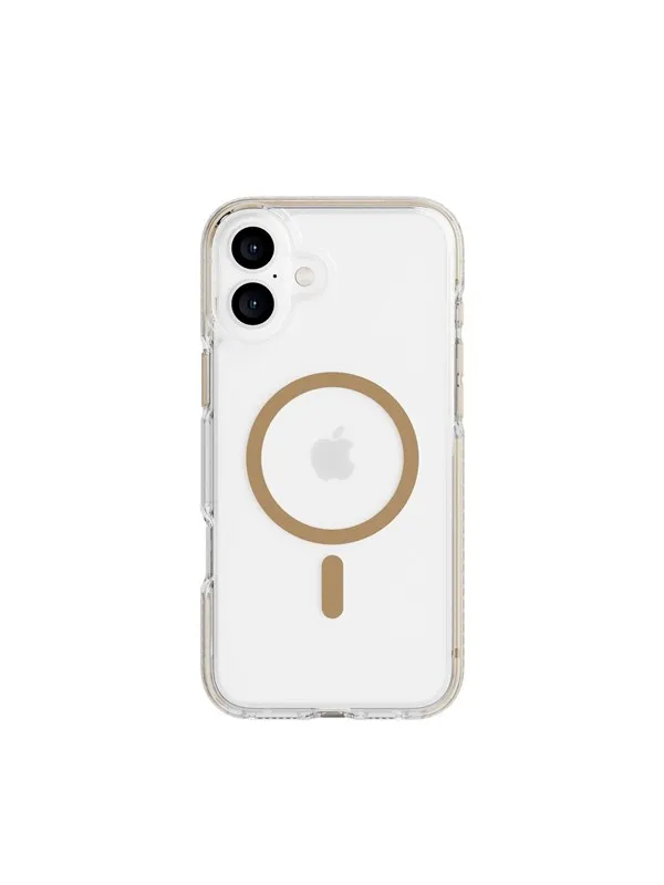 Tech21 Evo Crystal MagSafe for iPhone 16 Plus - Gold
