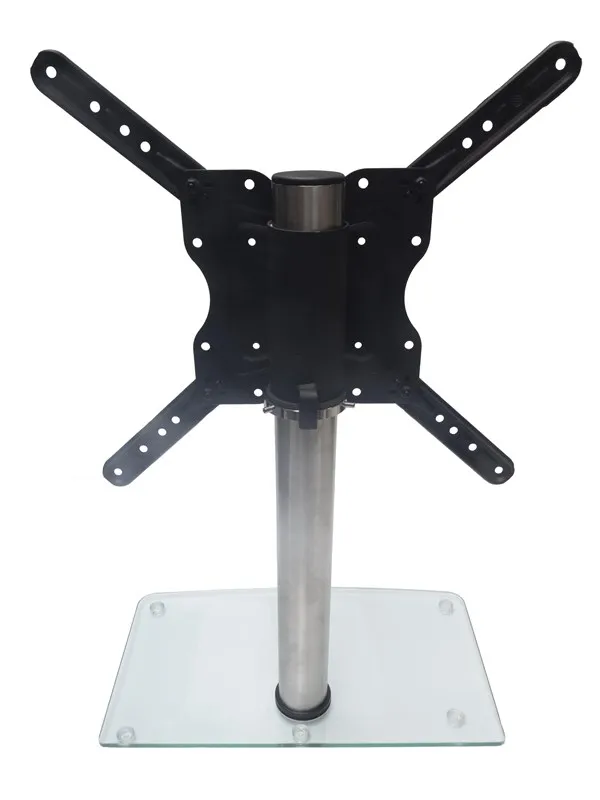 ConnecTech Sinox StandView TV Desk Mount with rotatable top - 26"-55" - Alu finish - Max 25 kg - recommended for 55"