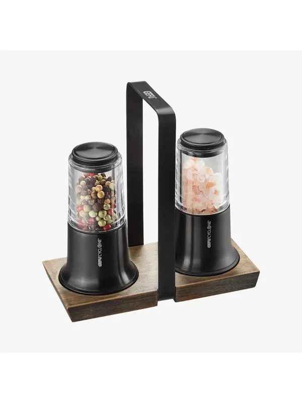 GEFU Salt og pepper sett X-PLOSION, sort