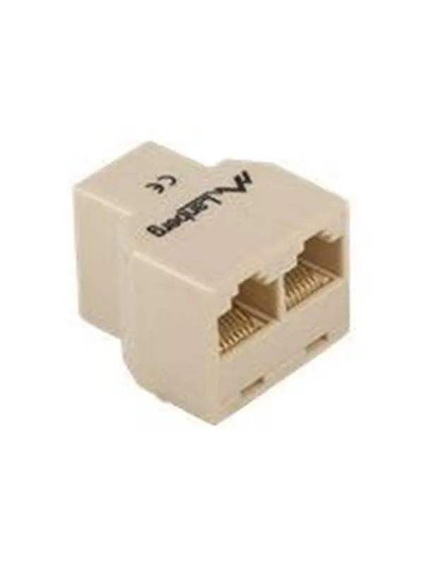 Lanberg network splitter - brown - Brown