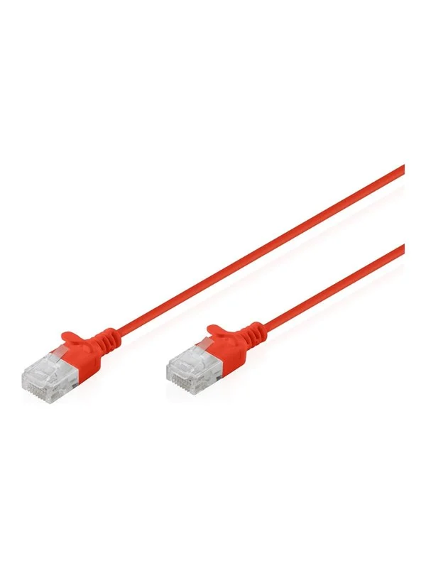 DIGITUS patch cable - red - Rød