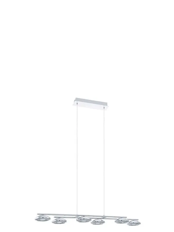 EGLO TARUGO 1 LANGBORD 6X450LM KROM