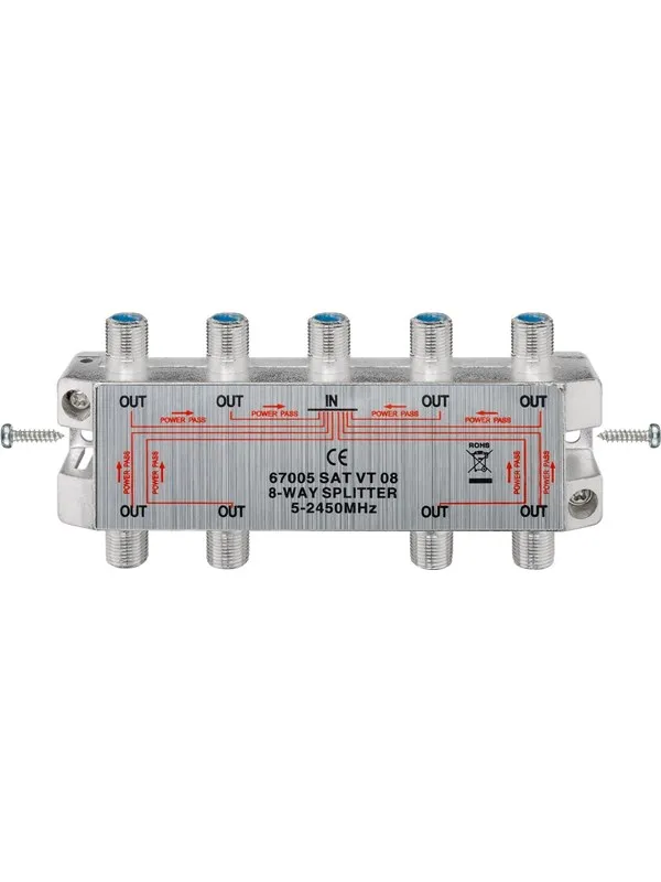 Pro SAT-splitter 8-way