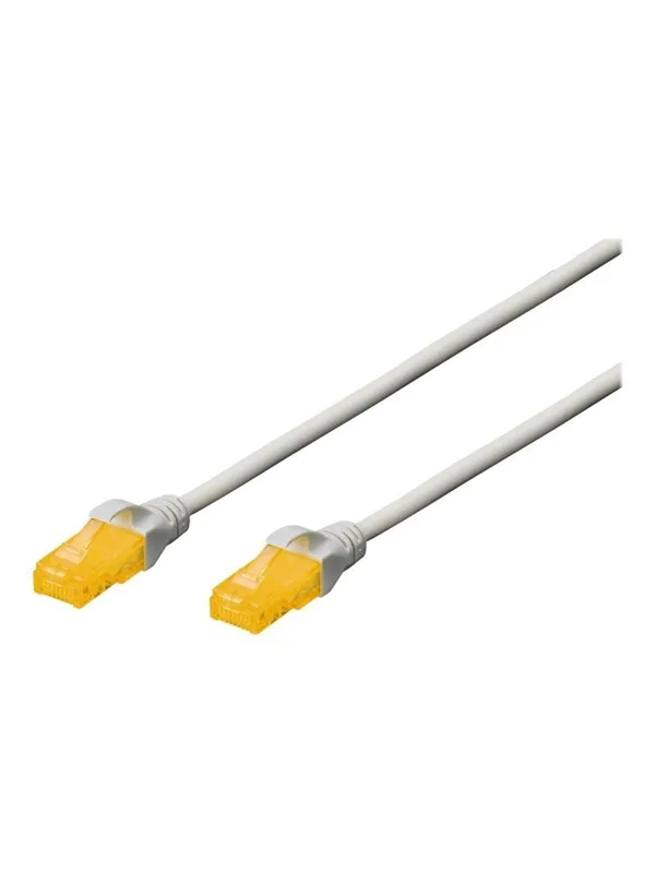 DIGITUS Professional patch cable - 1 m - grey - Grå - 1m
