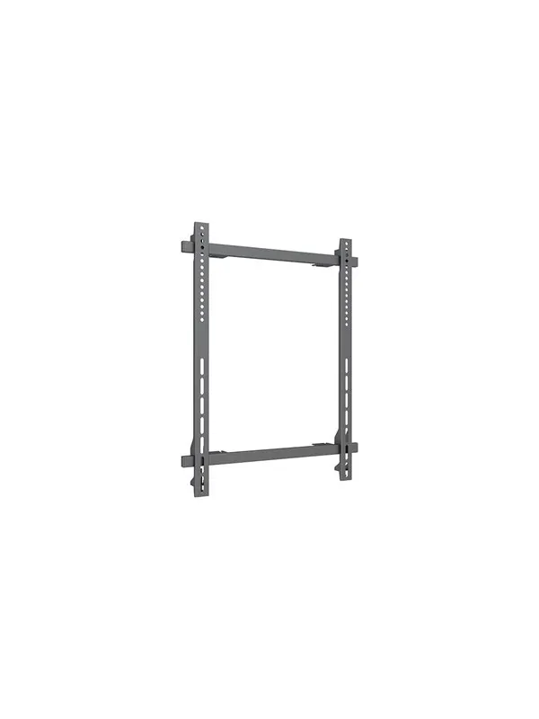Multibrackets M Pro Series mounting component - fixed - for flat panel - black - Max 30 kg - recommended for