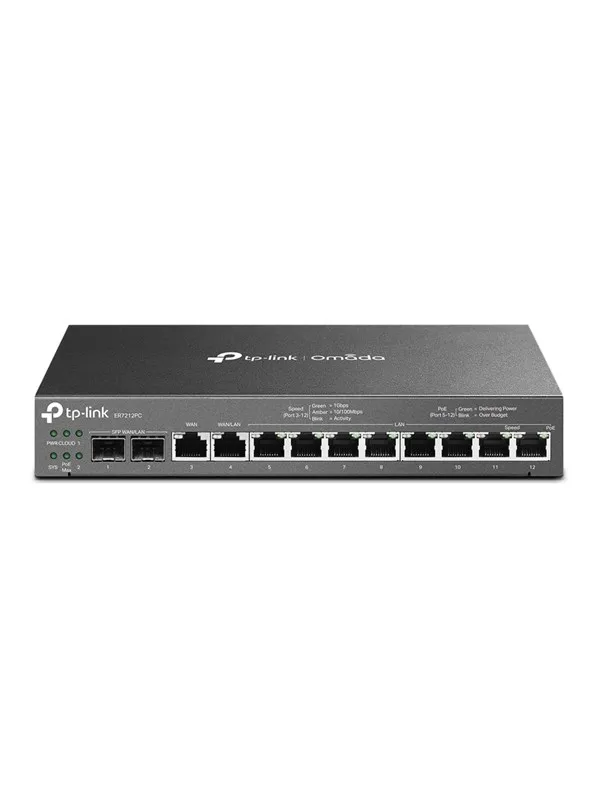 TP-Link ER7212PC Omada 3-in-1 Gigabit VPN Router - Router