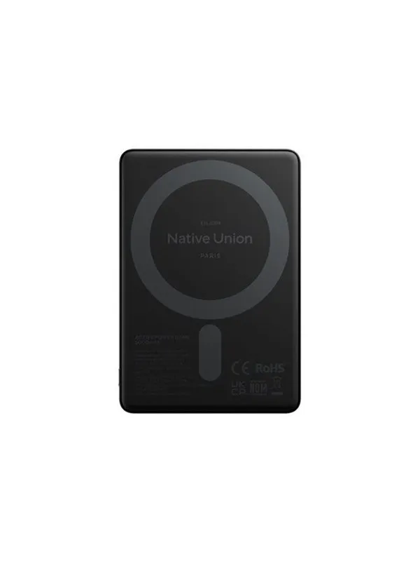 Native Union Active wireless power bank - magnetic Magsafe Compatible - 24 pin USB-C - 15 Watt Nødlader