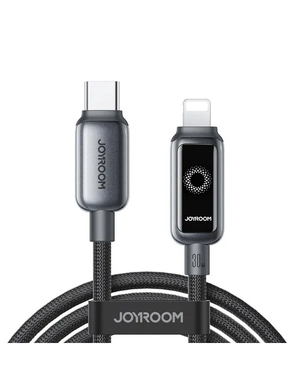 Joyroom S-A55 StarFlight 30W USB-C - Lightning cable 1.2m - black