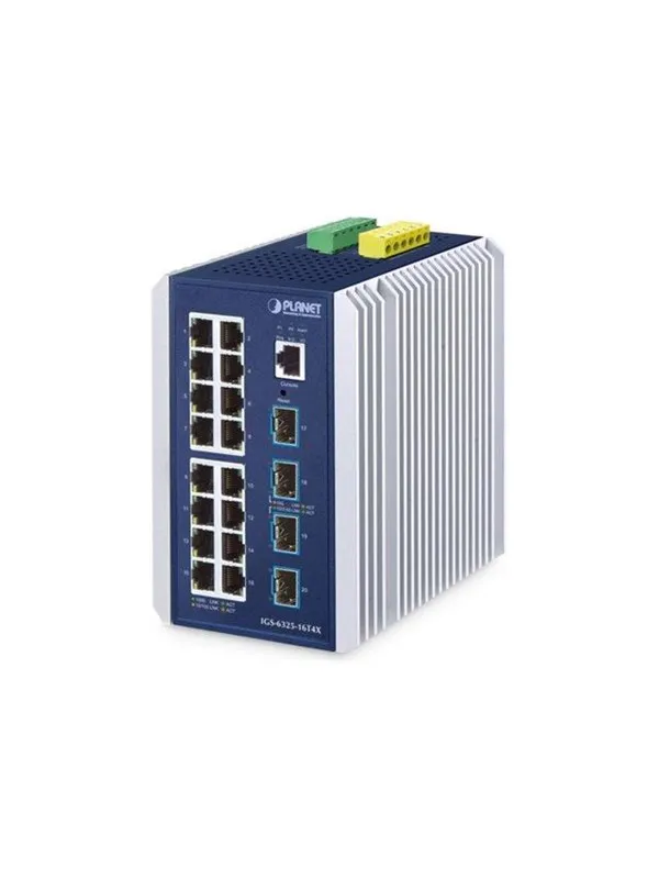 PLANET IGS-6325-16T4X - switch - industrial - 20 ports - Managed