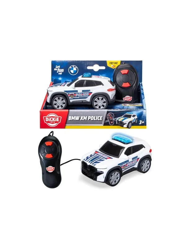 Dickie BMW XM Police Racer 13 cm
