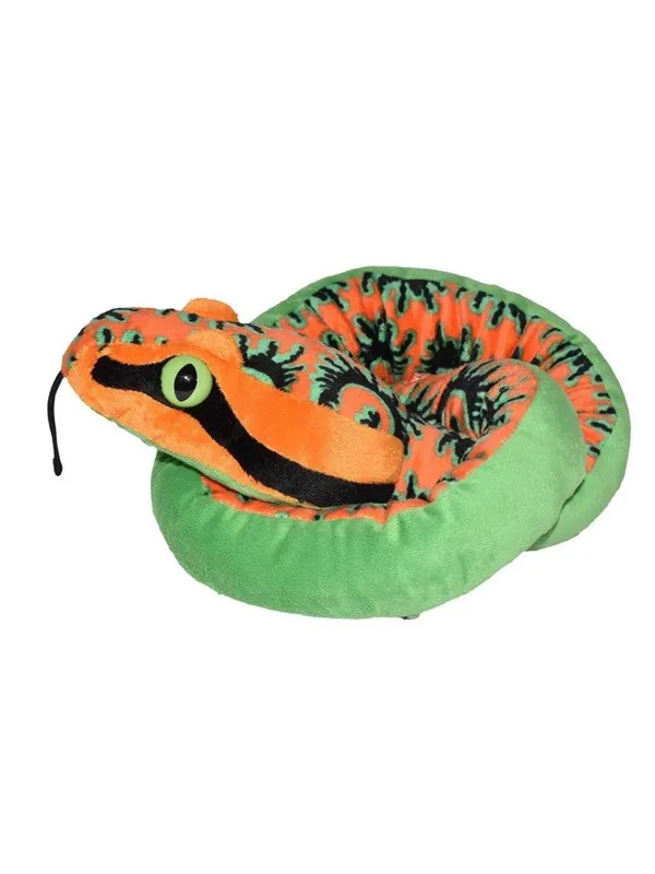 Wild Republic Colourful Plush Snake Centipede 137 cm