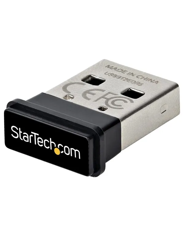StarTech.com USB Bluetooth 5.0 Adapter USB Bluetooth Dongle Receiver Range Up to 10M