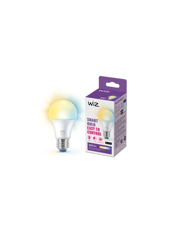 WiZ Tunable A60 E27 Smart LED-pære - Dimbar varm til kald hvit
