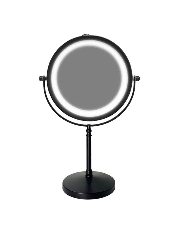 UNIQ Tabletop Mirror with LED og 10X - Matte Black