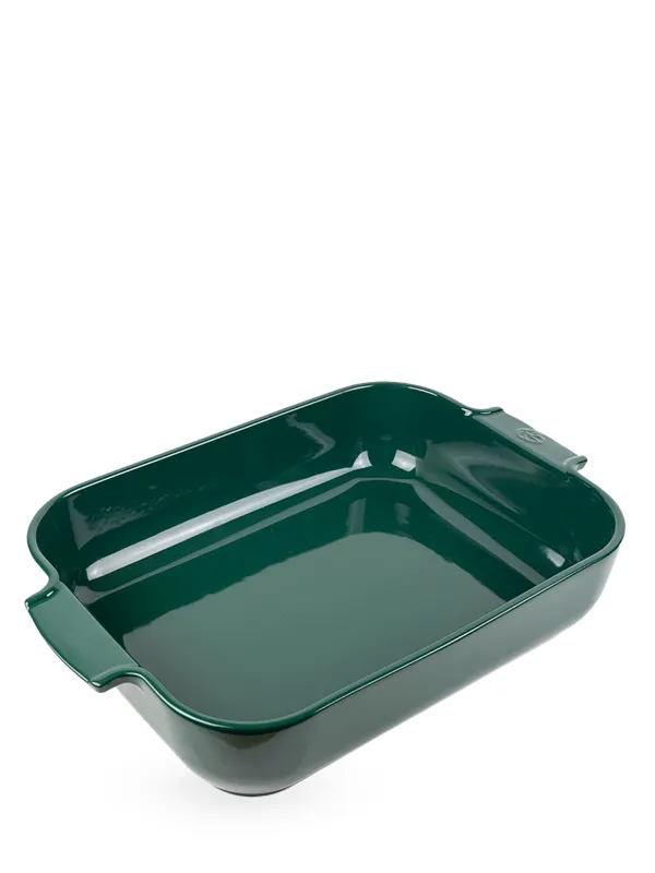 Peugeot Appolia rectangular oven dish 40cm green