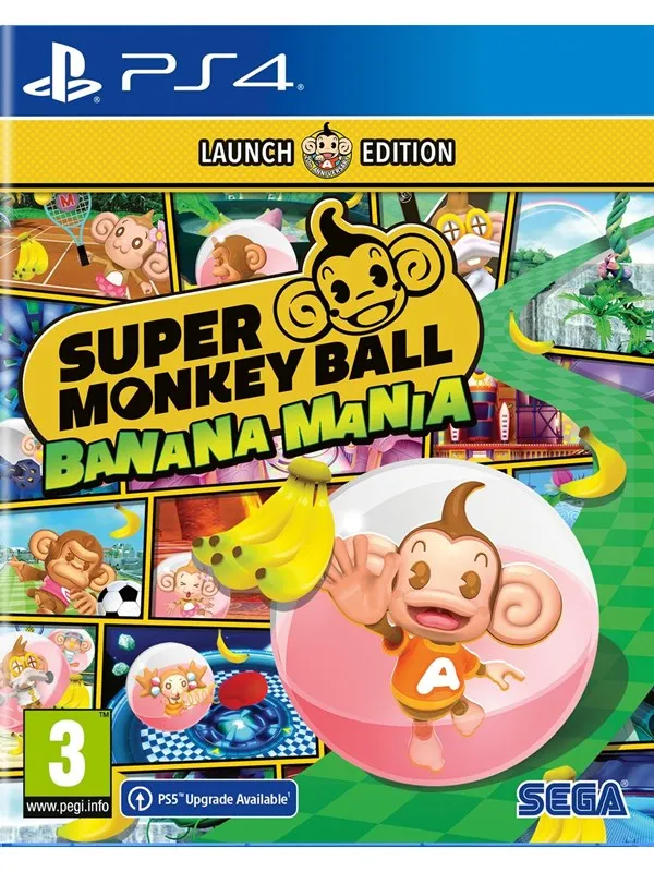 Super Monkey Ball: Banana Mania (Launch Edition) - Sony PlayStation 4 - Platformer