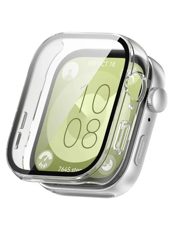Tech-Protect Defense360 Case for Huawei Watch Fit 3 - Transparent