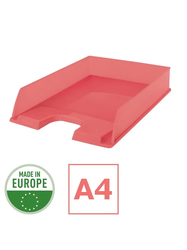 Esselte  Colour'Breeze Letter Tray Coral
