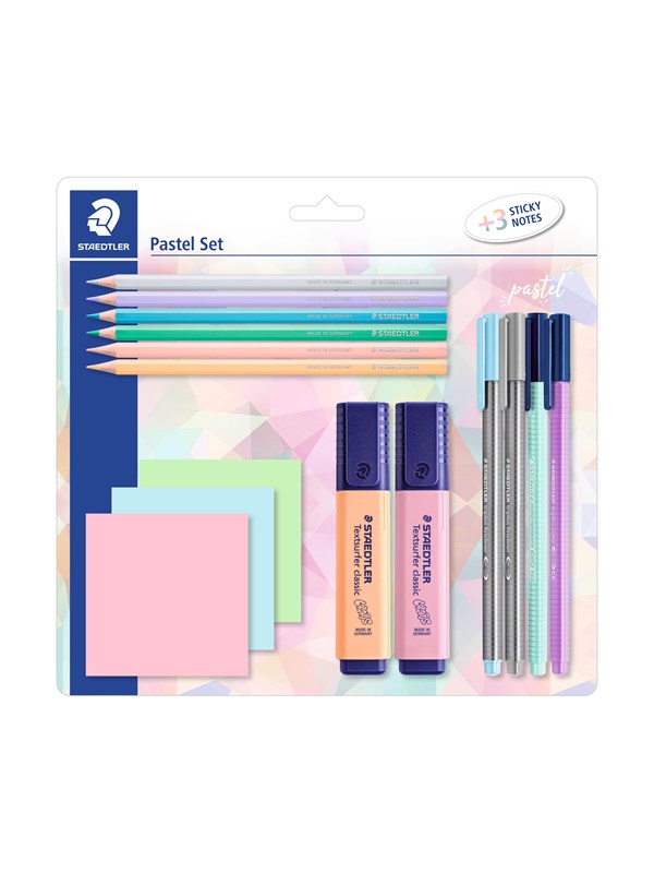Staedtler Pastel set blister card   100% PEFC