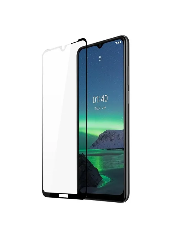 Dux Ducis  10D Tempered Glass durable tempered glass 9H for full screen with Nokia 1.4 frame transparent (case friendly)