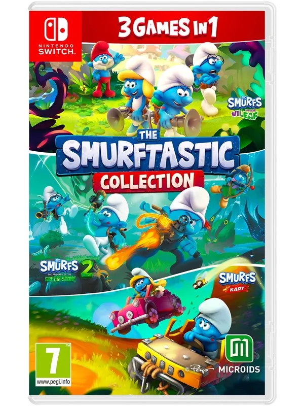 The Smurftastic Collection (3-in-1) - Nintendo Switch - Eventyr