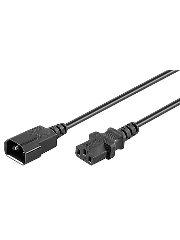 Pro Power cable C14 - C13 - Svart - 3m