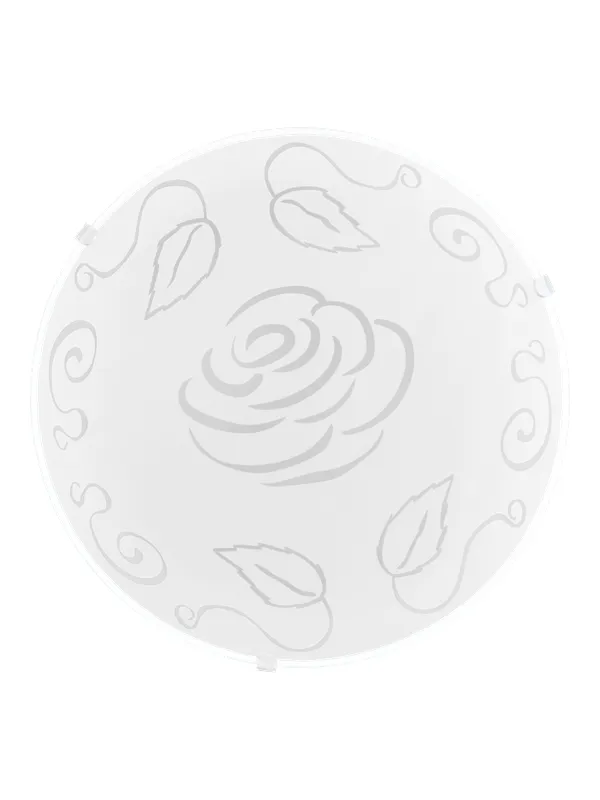 EGLO MARS 1 wall/ceiling lamp white "rose"
