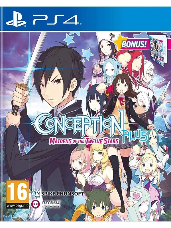 Conception Plus: Maidens of The Twelve Stars - Sony PlayStation 4 - RPG