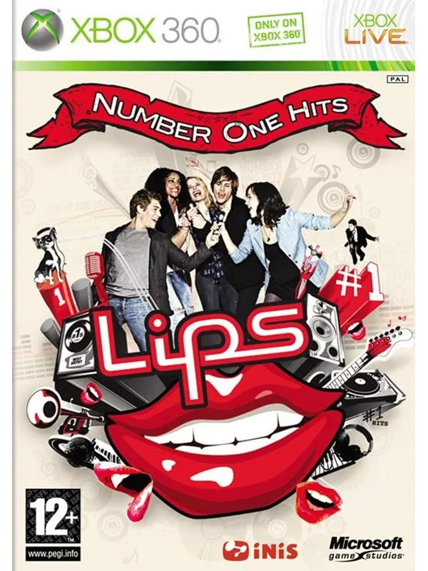Lips: Number One Hits (Solus) - Microsoft Xbox 360 - Musikk