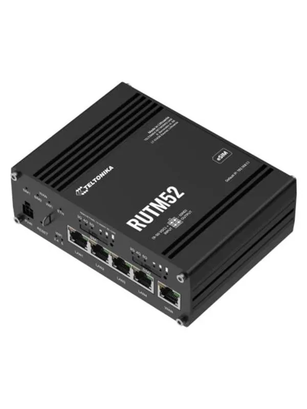 Teltonika Dual 5G/LTE Cat 20 Dual SIM/eSIM Load Balancing