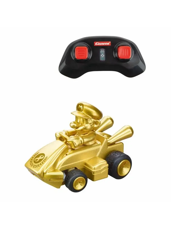 Carrera Mini RC 2.4GHz Mario Kart Gold - 1:50