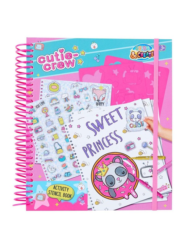 Canenco - Cutie Crew Template Activities Coloring Book
